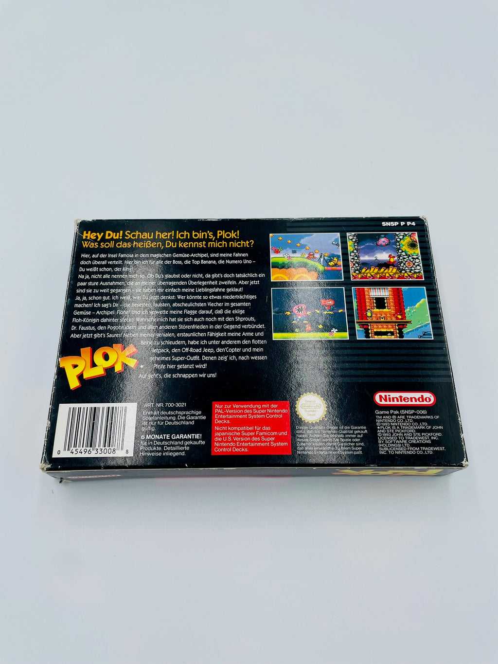SNES | Plok | CIB