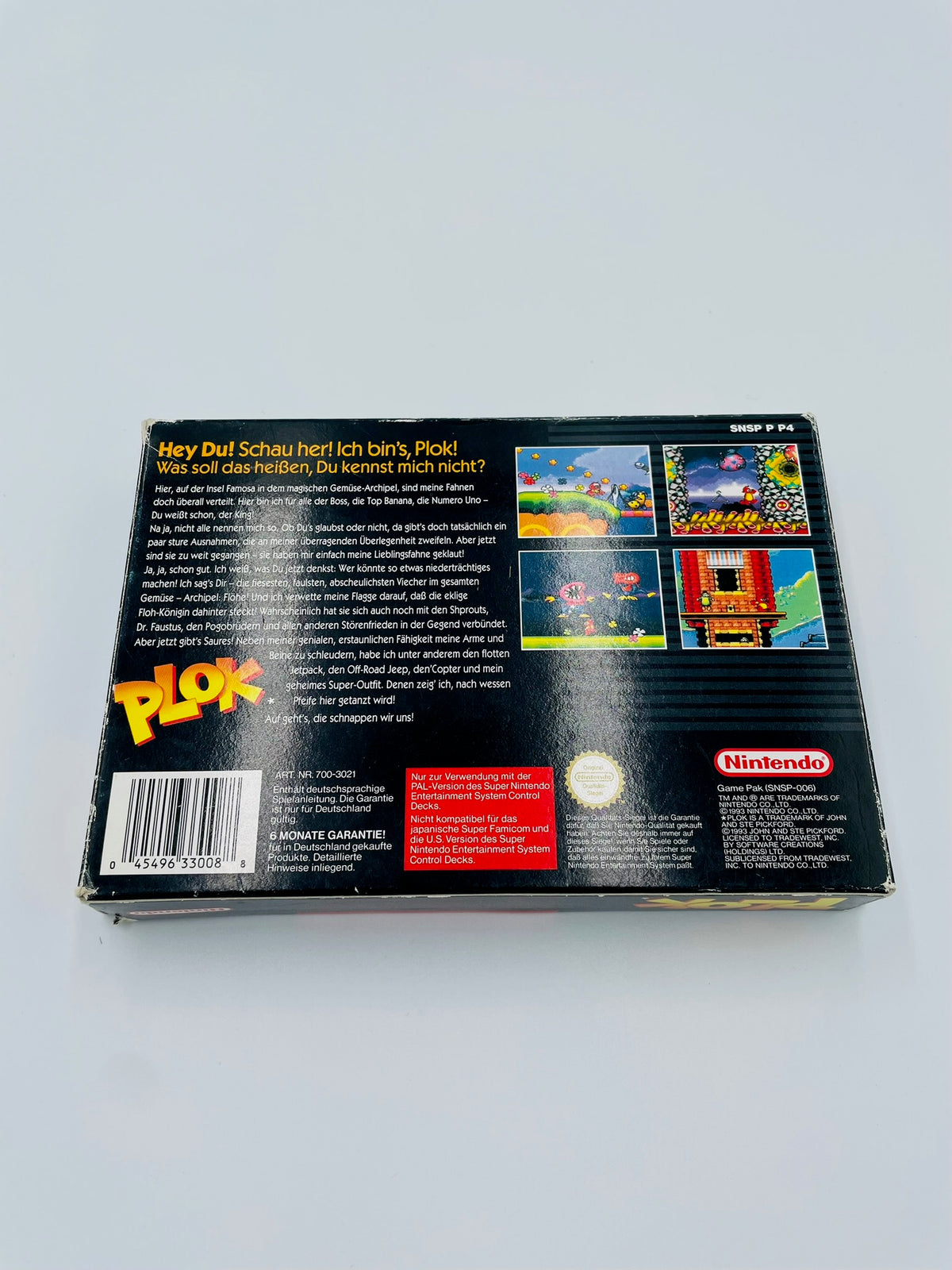 SNES | Plok | CIB