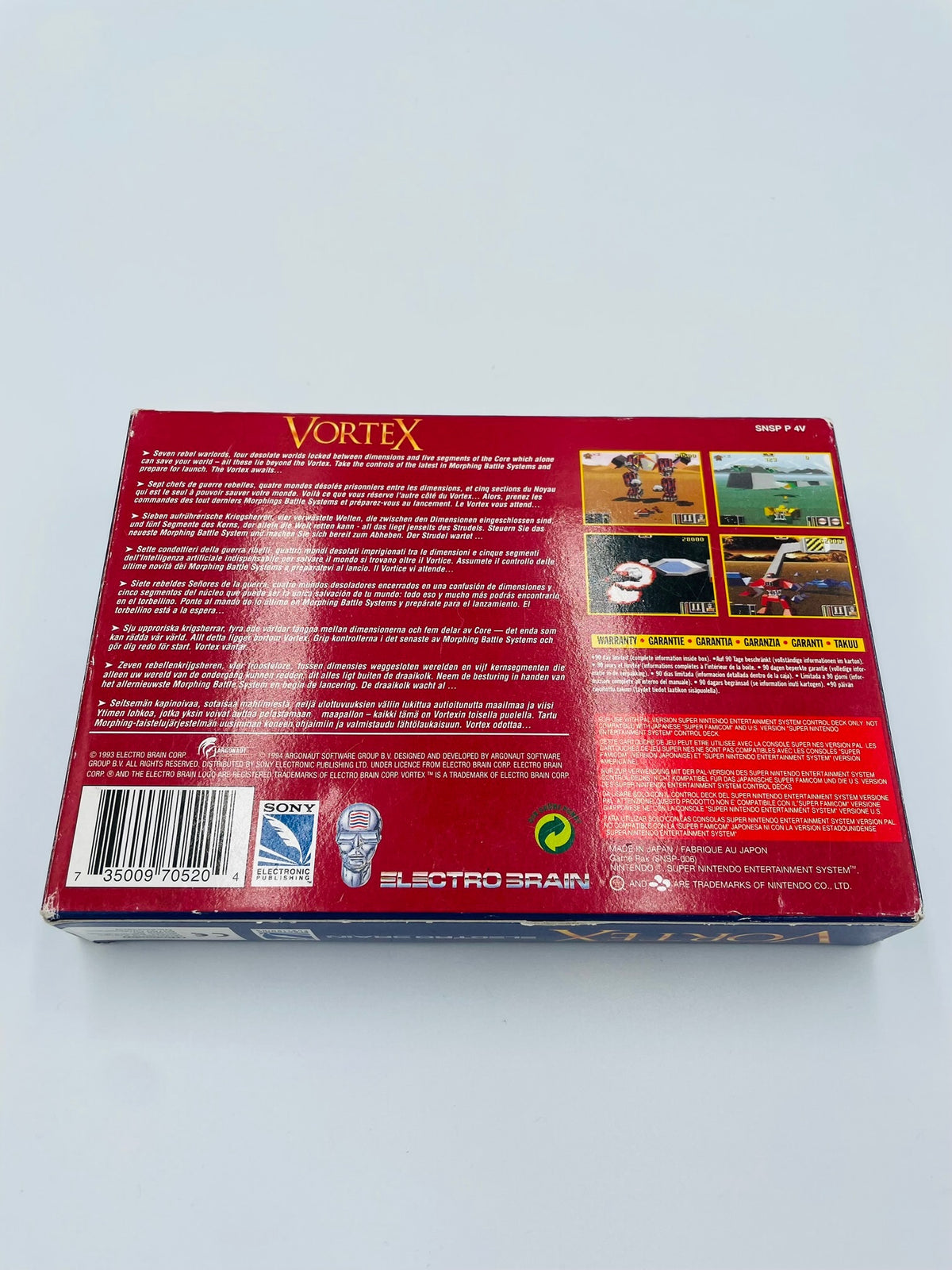 SNES | Vortex | CIB