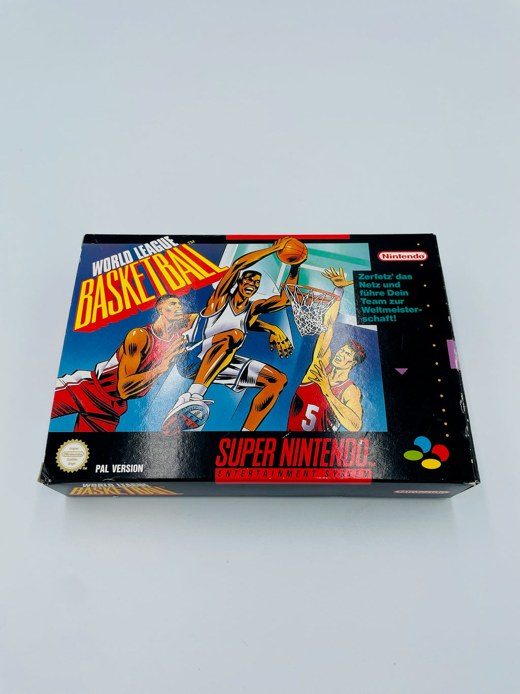 SNES | World League Basketball | CIB