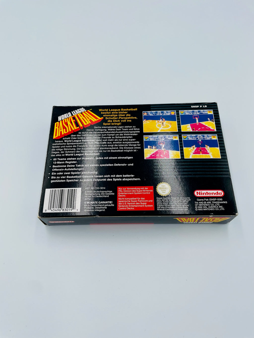 SNES | World League Basketball | CIB