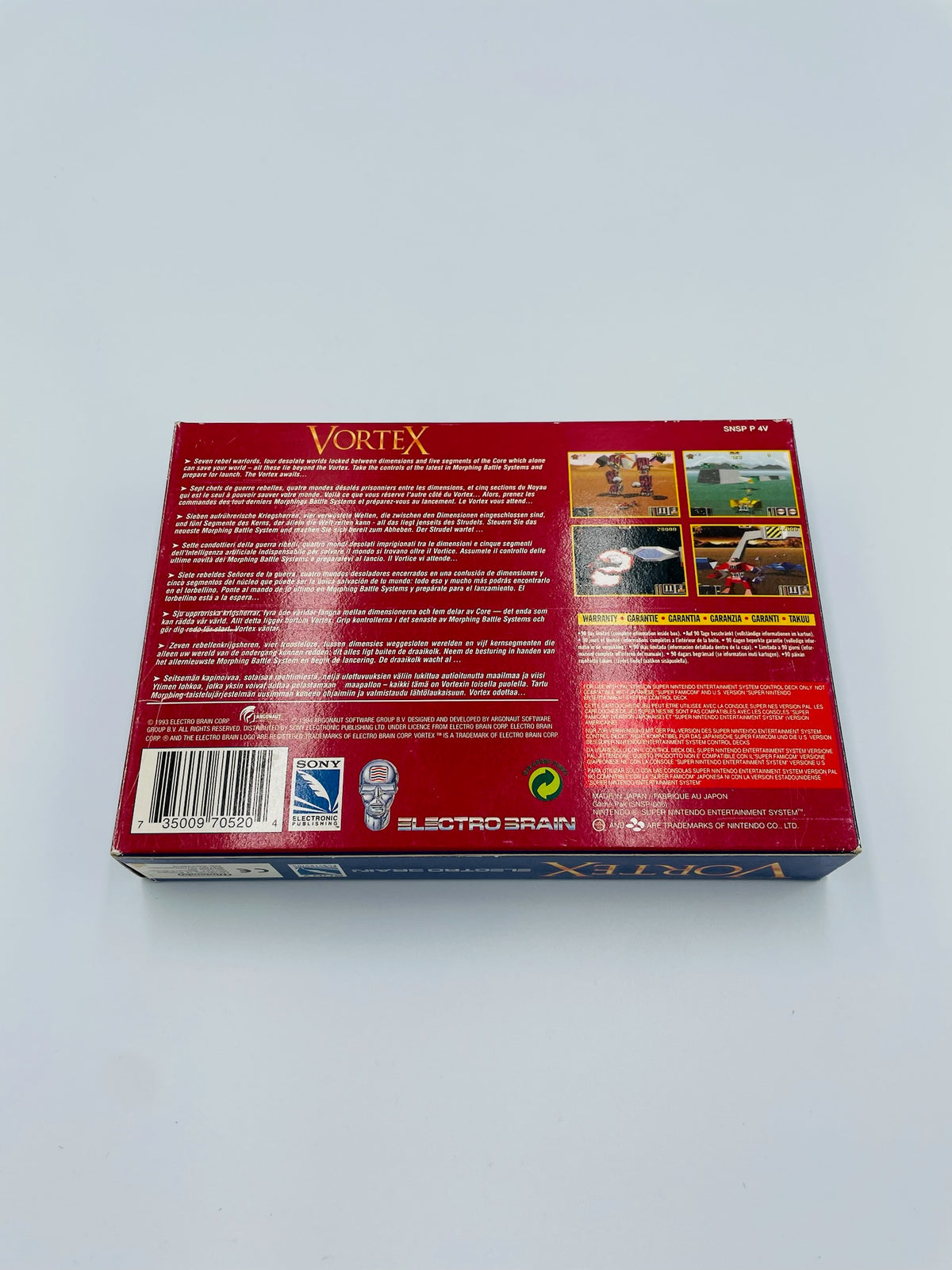 SNES | Vortex | CIB