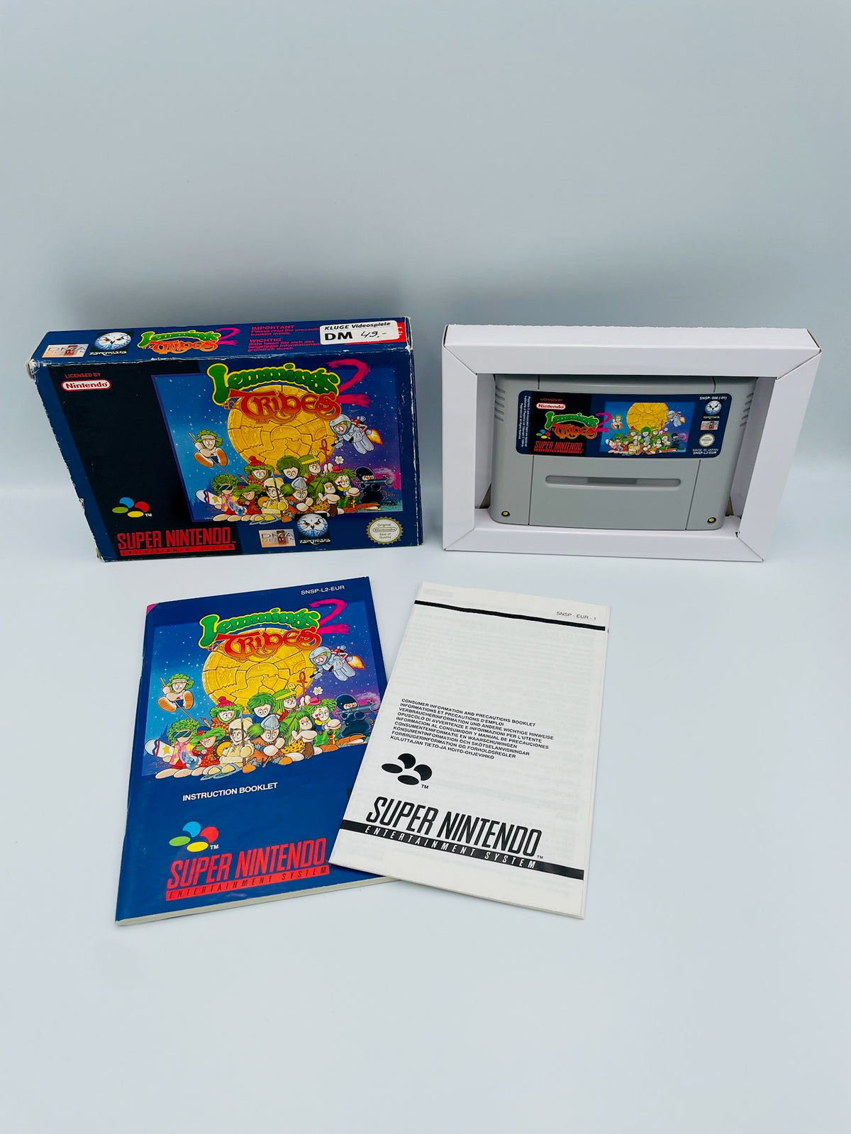 SNES | Lemmings 2: The Tribes | CIB