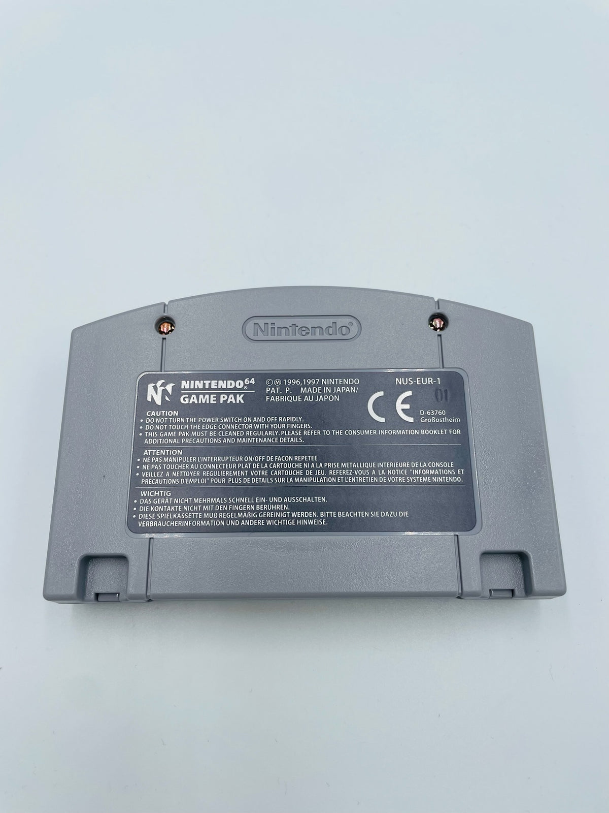 N64 | F-1 World Grand Prix | Loses Modul