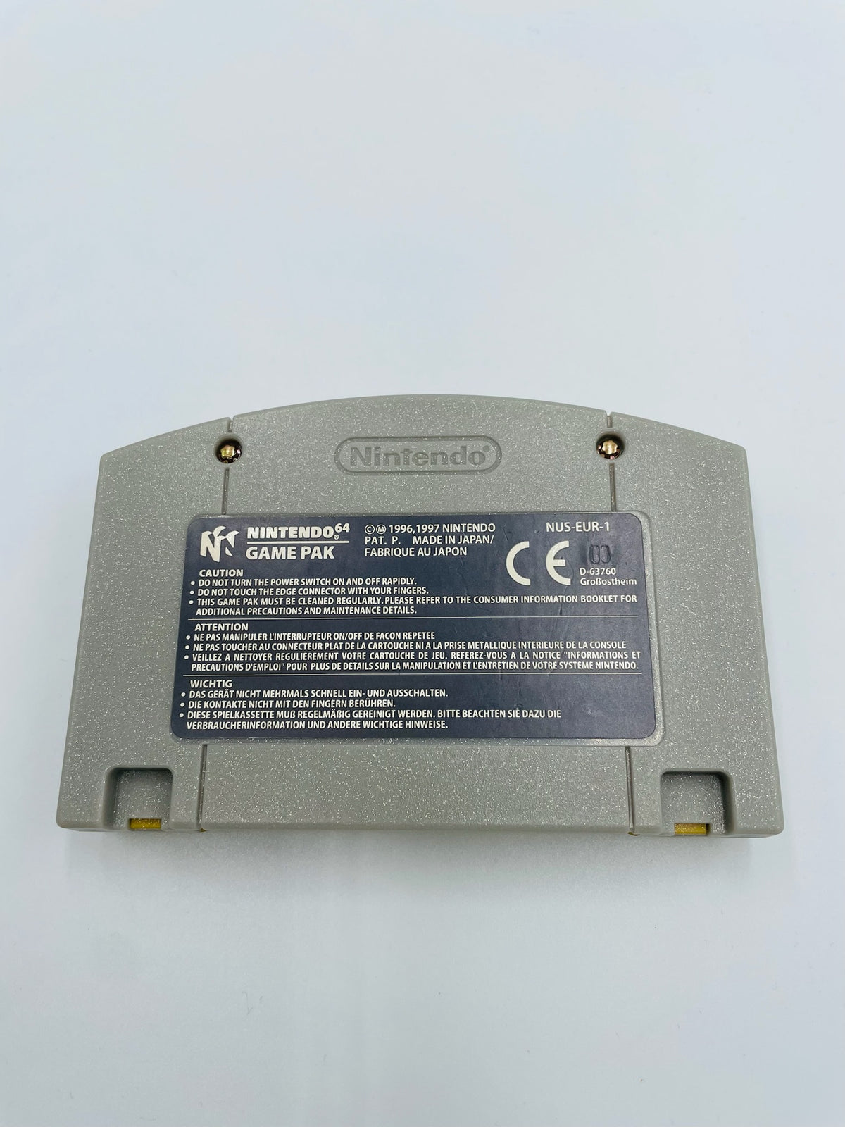N64 | Pokémon Stadium 2 | Loses Modul