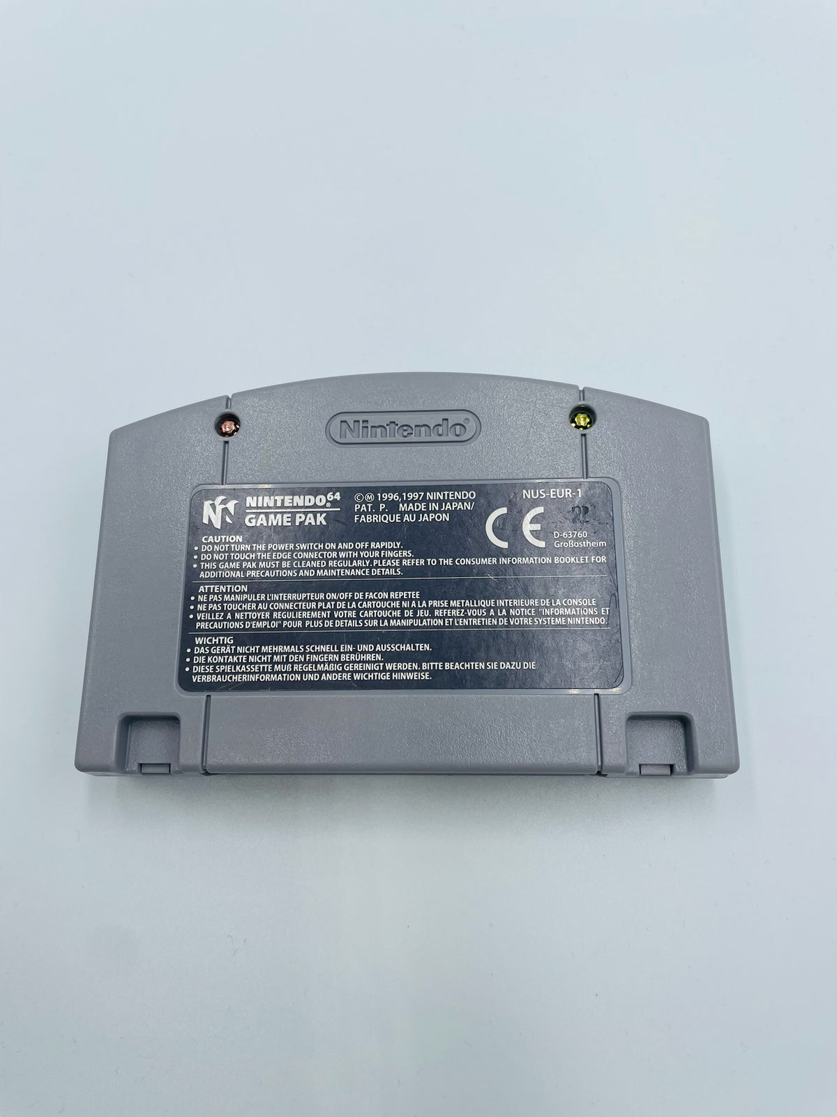 N64 | F-1 World Grand Prix II | Loses Modul