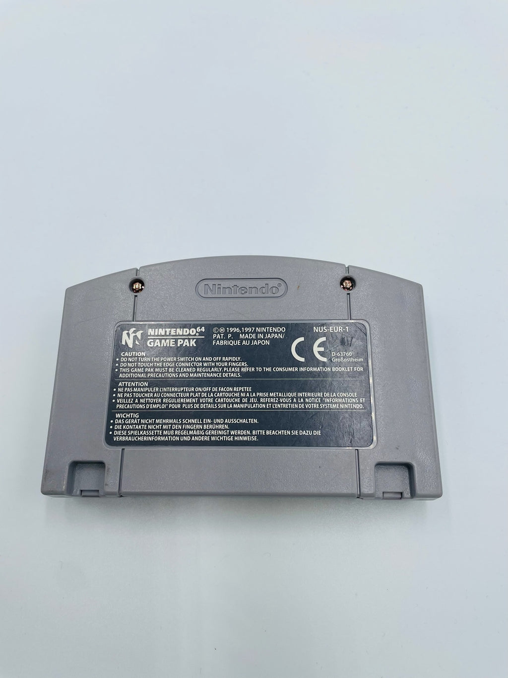 N64 | F1 Racing Championship | Loses Modul