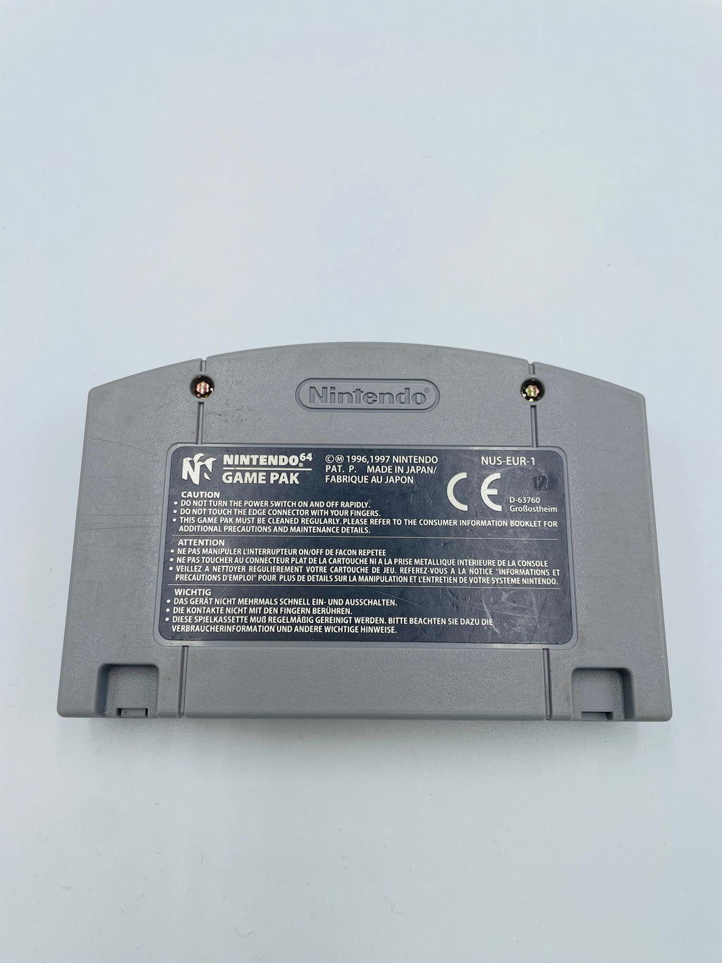 N64 | Wayne Gretzky's 3D Hockey '98 | Loses Modul