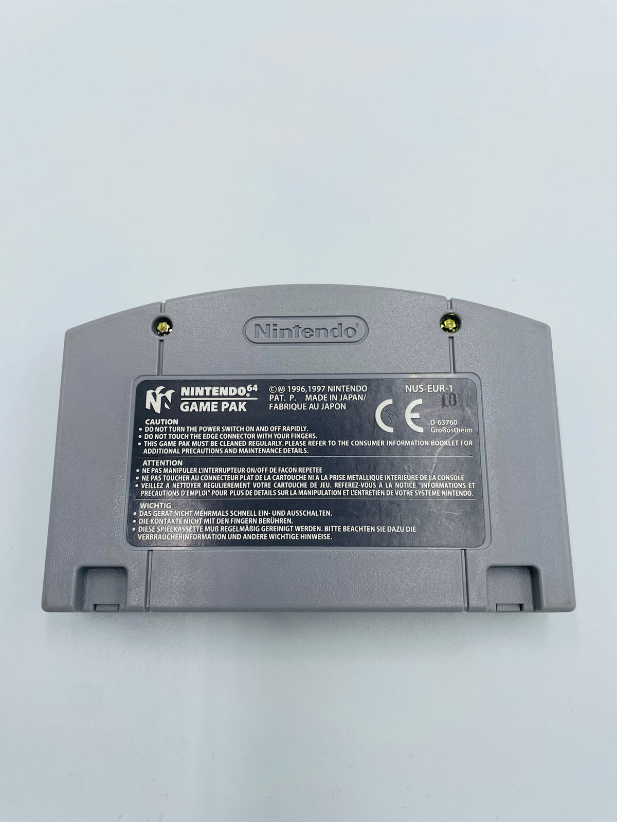N64 | RTL World League Soccer 2000 | Loses Modul