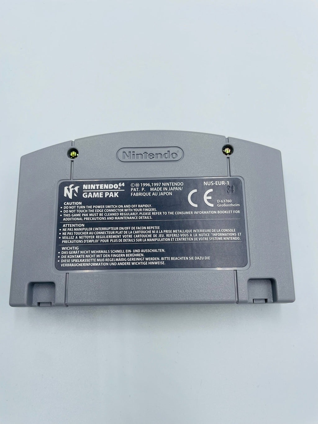 N64 | International Superstar Soccer 98 | Loses Modul
