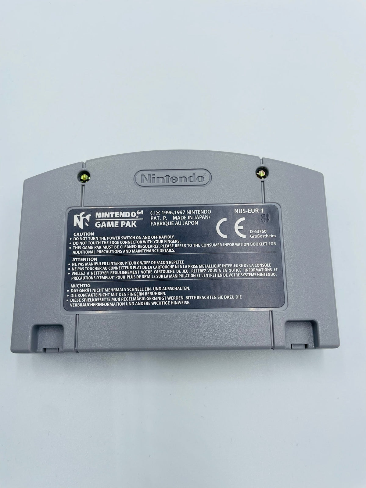 N64 | International Superstar Soccer 98 | Loses Modul