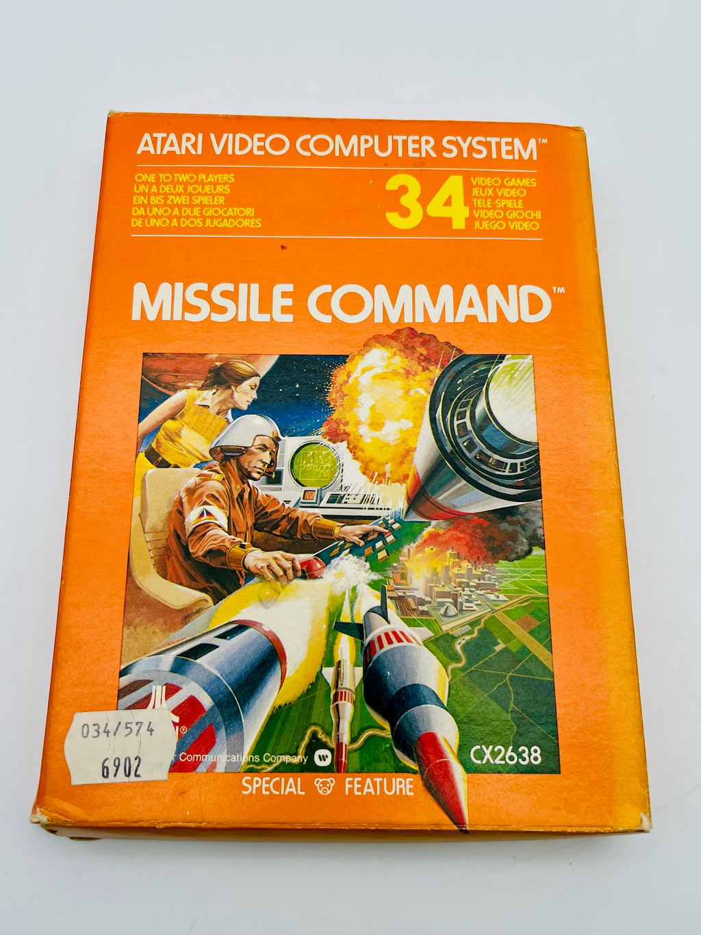 Atari 2600 | Missile Command | CIB