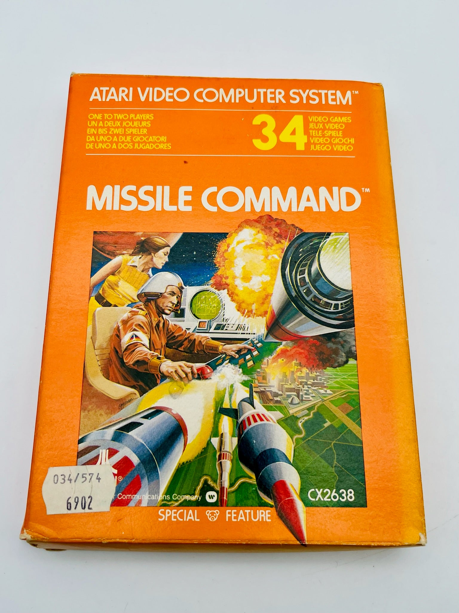 Atari 2600 | Missile Command | CIB