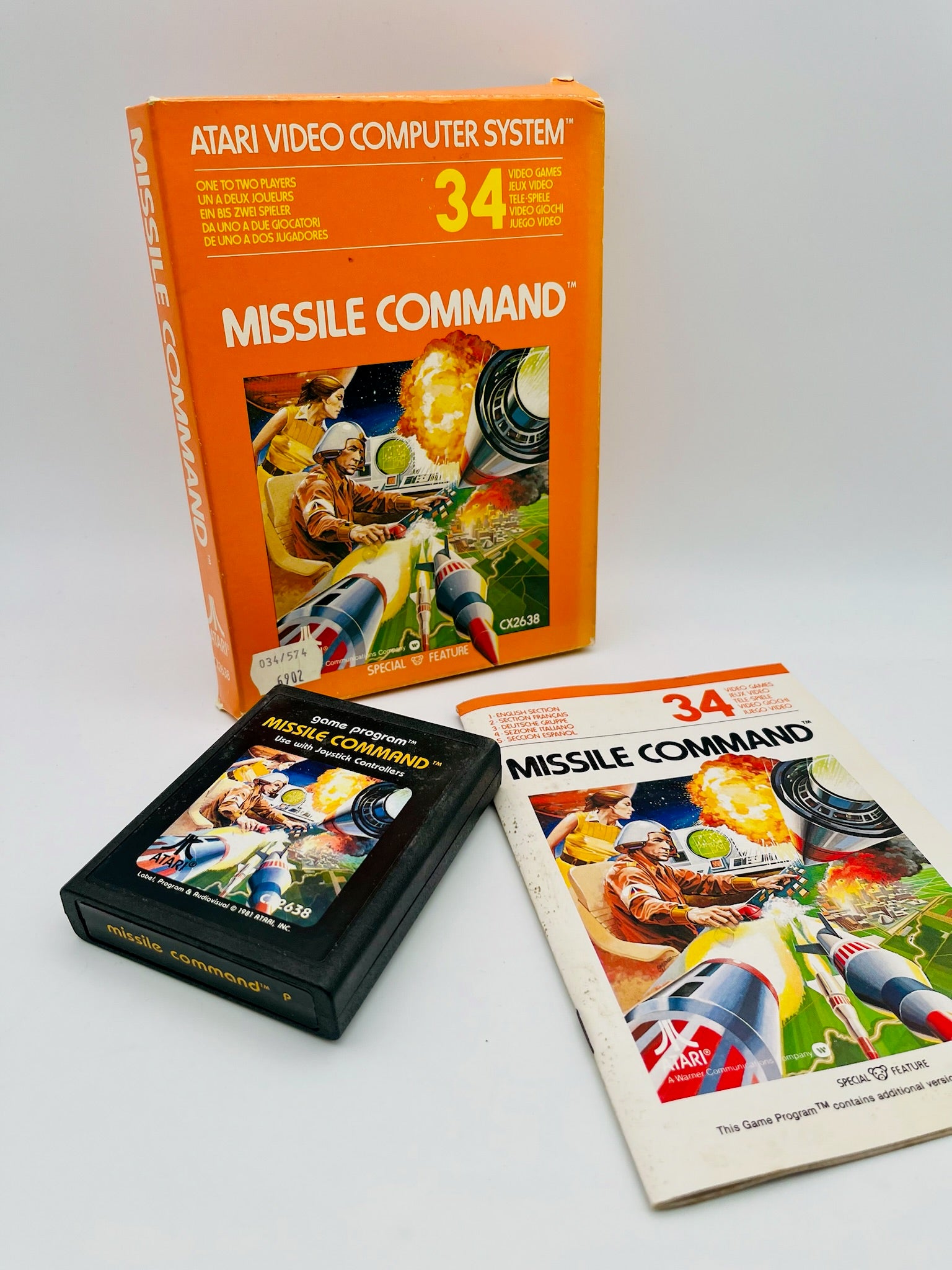 Atari 2600 | Missile Command | CIB