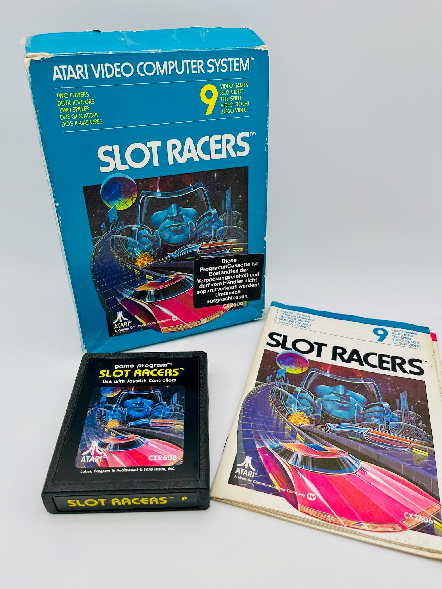 Atari 2600 | Slot Racers | CIB