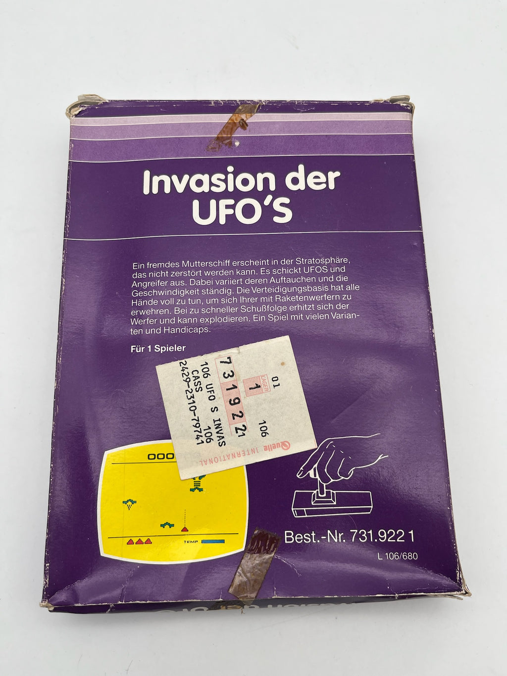 Atari 2600 | Invasion der UFO's | CIB