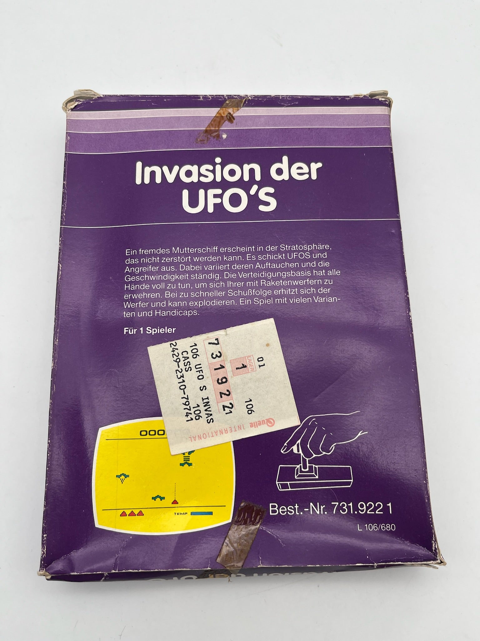 Atari 2600 | Invasion der UFO's | CIB