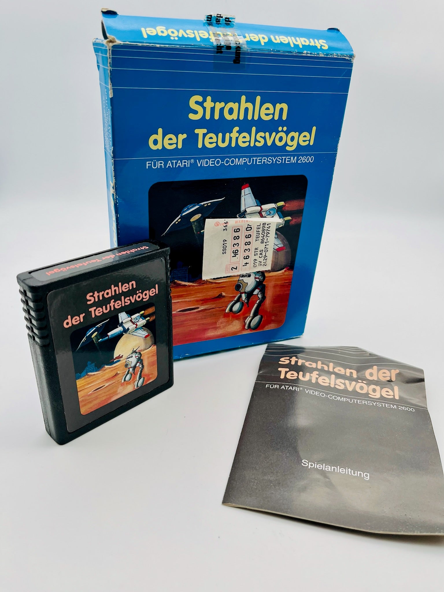 Atari 2600 | Strahlen der Teufelsvögel | CIB+