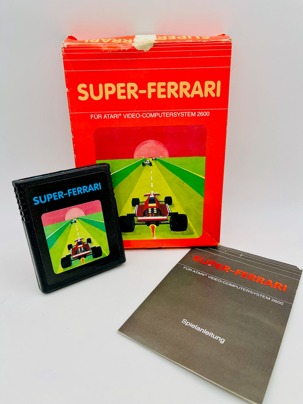Atari 2600 | Super-Ferrari (Ferrari GP Challenge) | CIB+