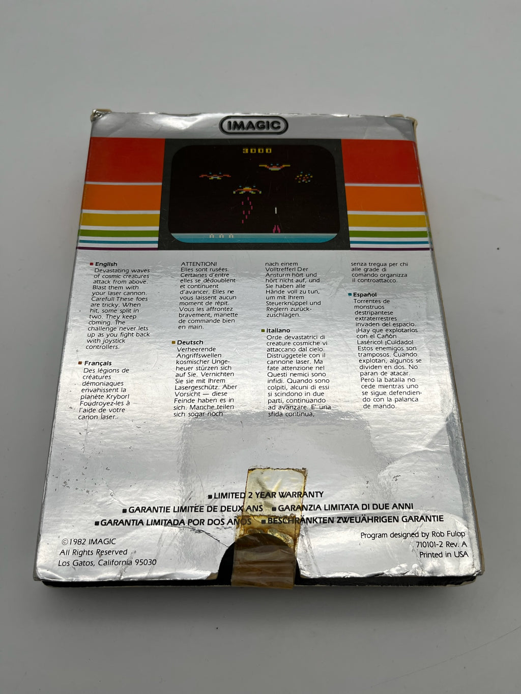 Atari 2600 | Demon Attack | CIB
