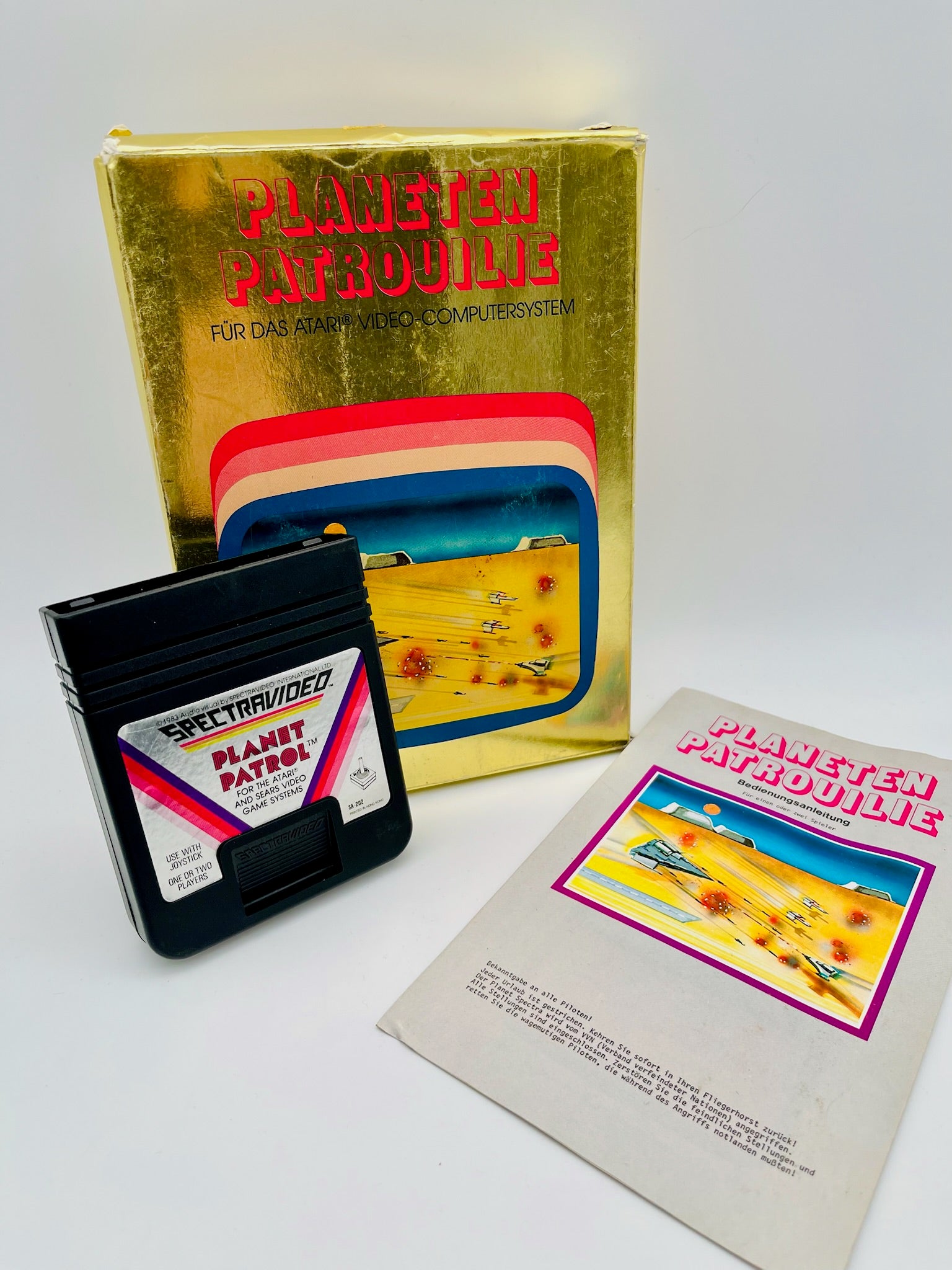 Atari 2600 | Planeten Patrouille | CIB | Deutsche Version