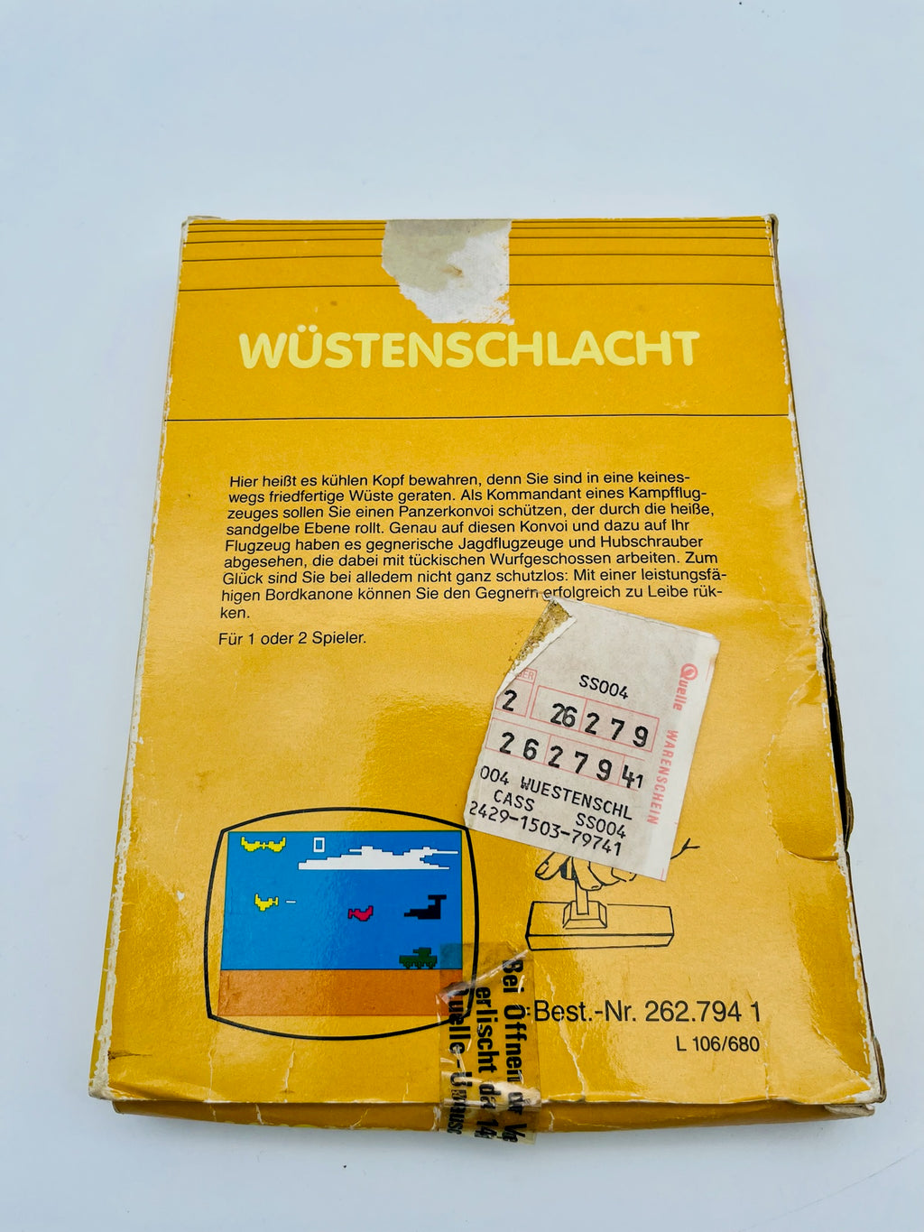 Atari 2600 | Wüstenschlacht | CIB