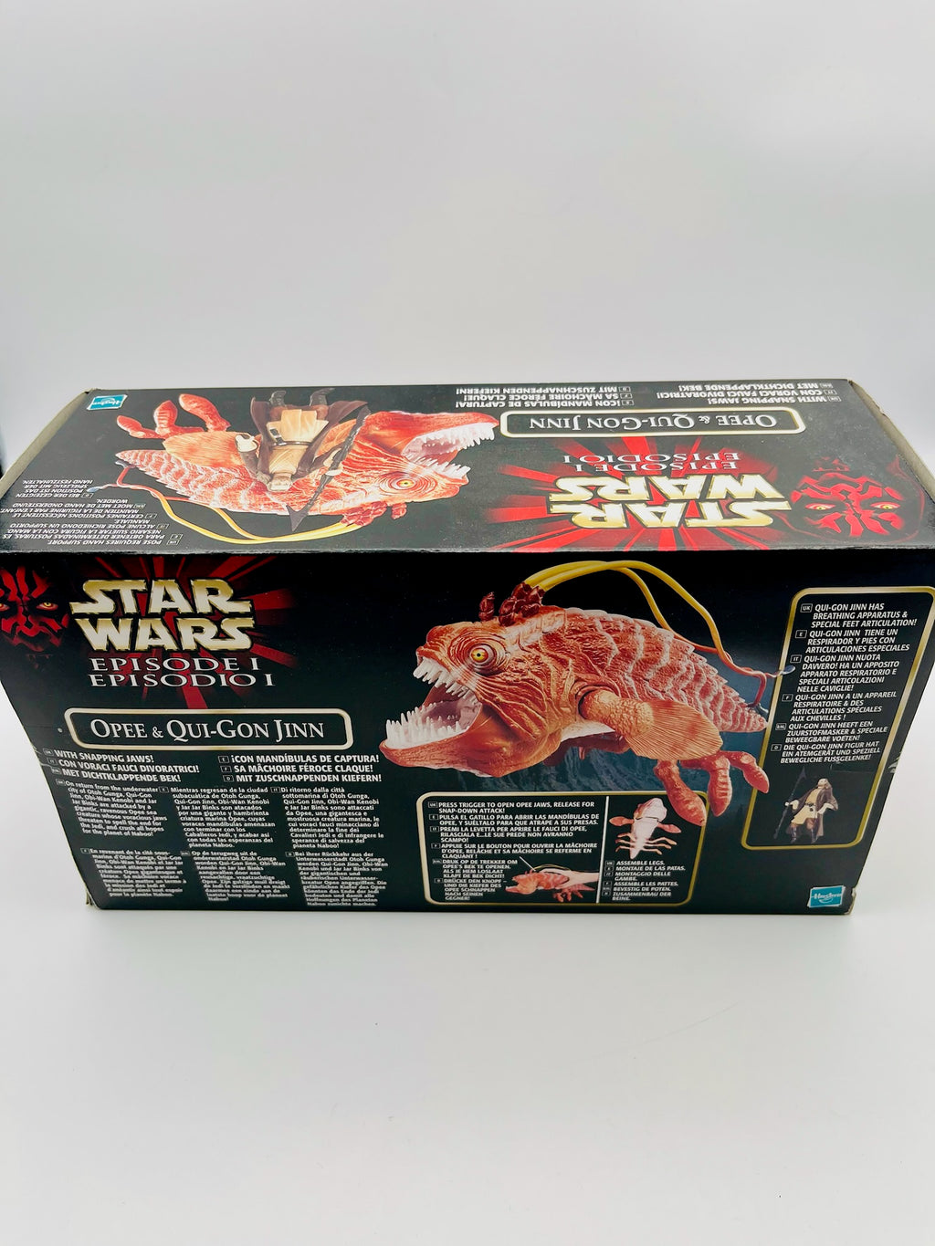 Star Wars Episode I Opee & Qui-Gon Jinn CIB | Hasbro 1999