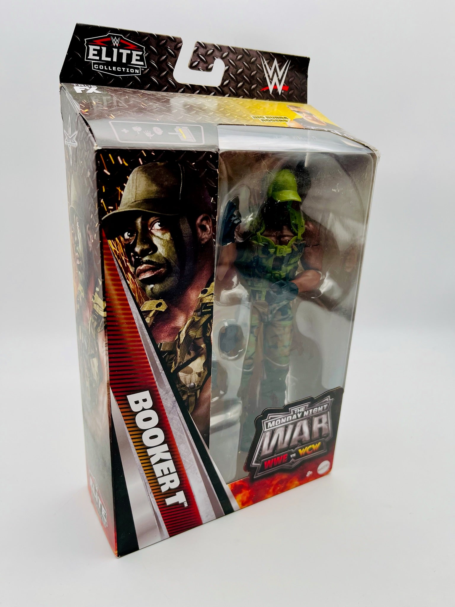 WWE Mattel Monday Night War Booker T CIB | Elite Collection