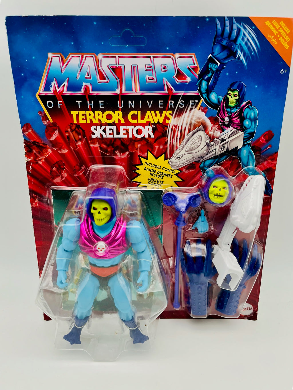 MOTU Origins Terror Claws Skeletor MOTU Mattel OVP