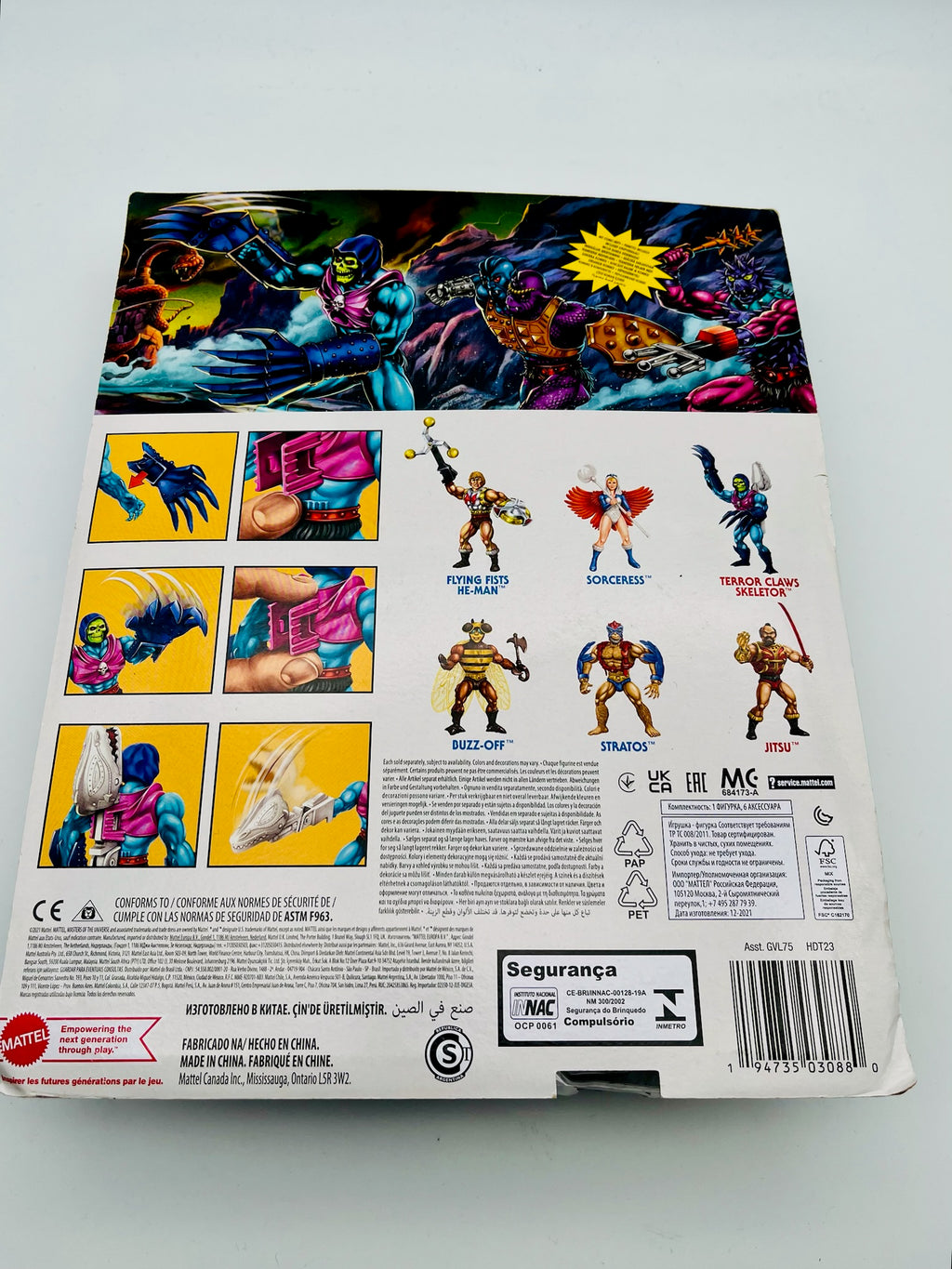 MOTU Origins Terror Claws Skeletor MOTU Mattel OVP