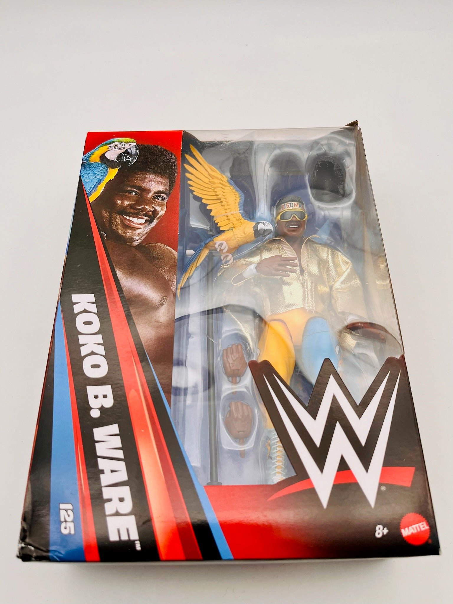 WWE Elite Collection 125 | Koko B. Ware mit Papagei | CIB