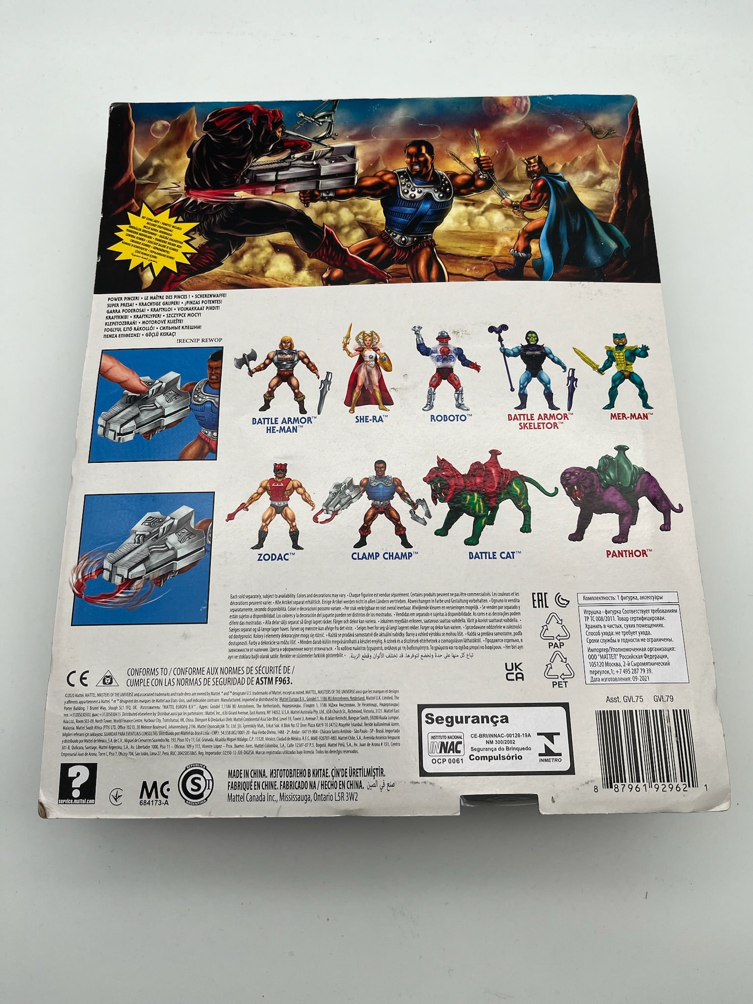 MOTU Origins Clamp Champ MOTU OVP |  Mattel He-Man