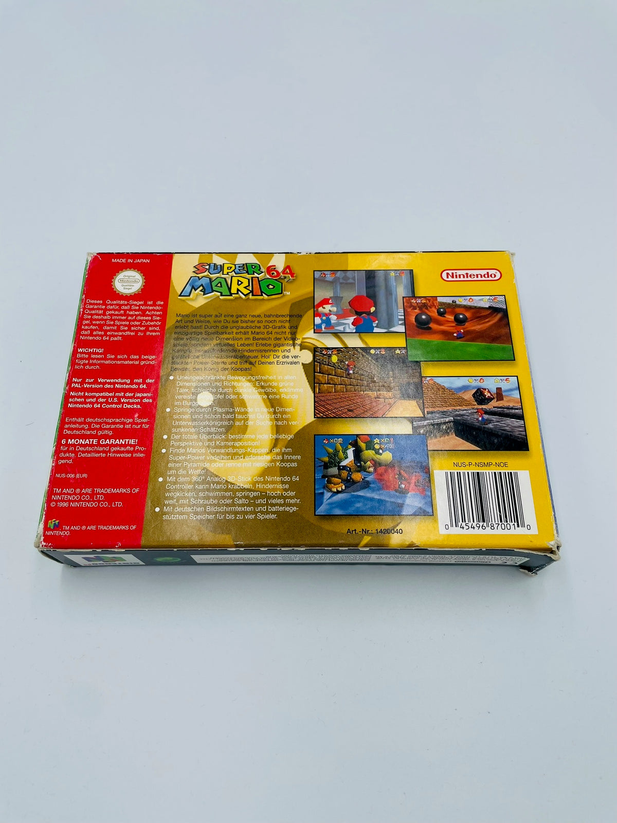 N64 | Super Mario 64 | OVP