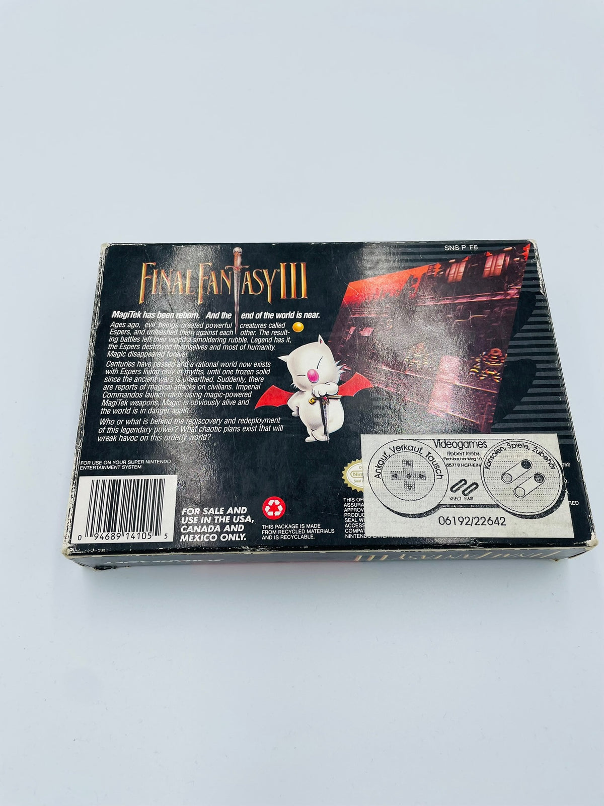 SNES | Final Fantasy III | OVP