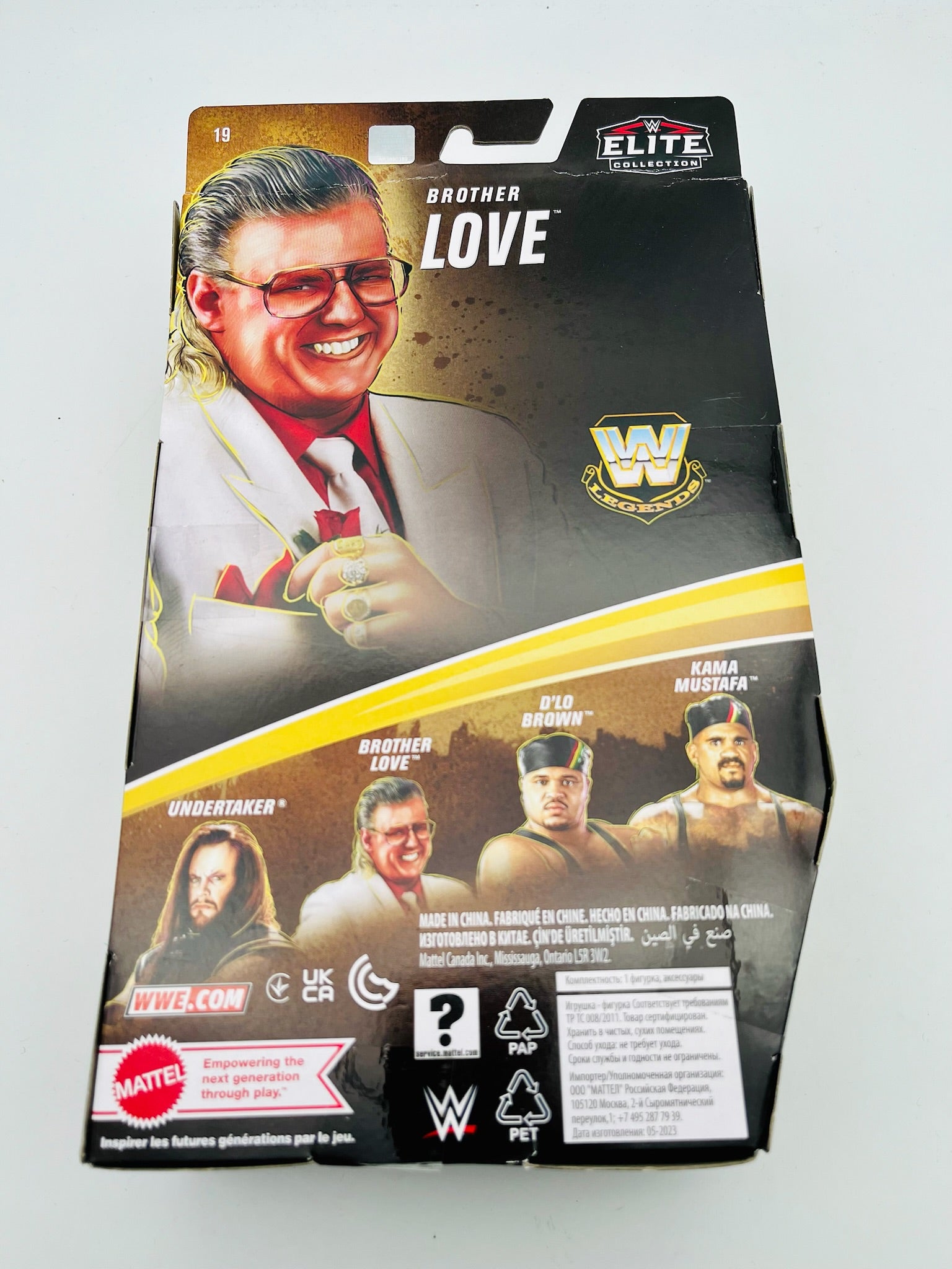 WWE Elite Collection Brother Love CIB | True FX #19
