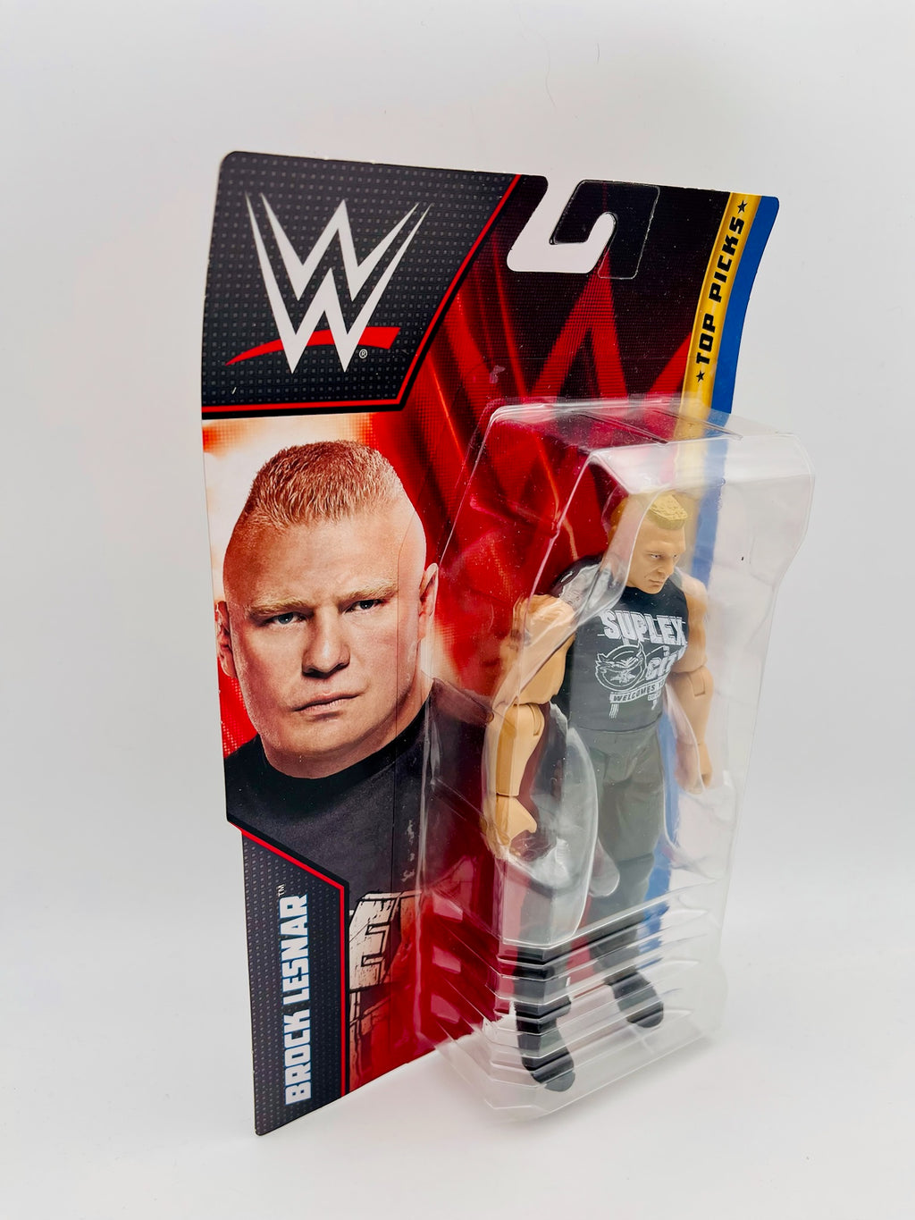 WWE Brock Lesnar Actionfigur CIB | Top Picks Serie