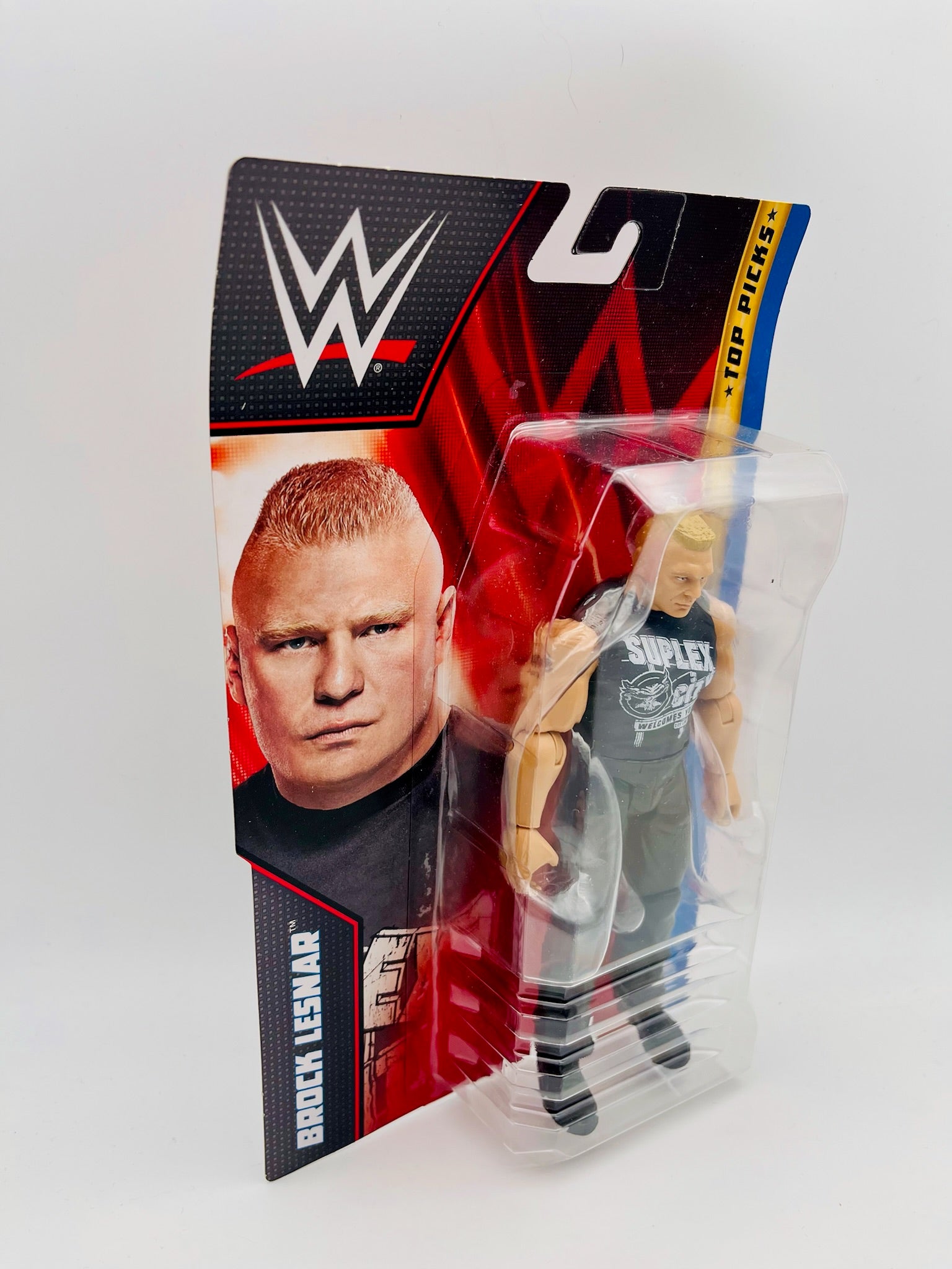 WWE Brock Lesnar Actionfigur CIB | Top Picks Serie