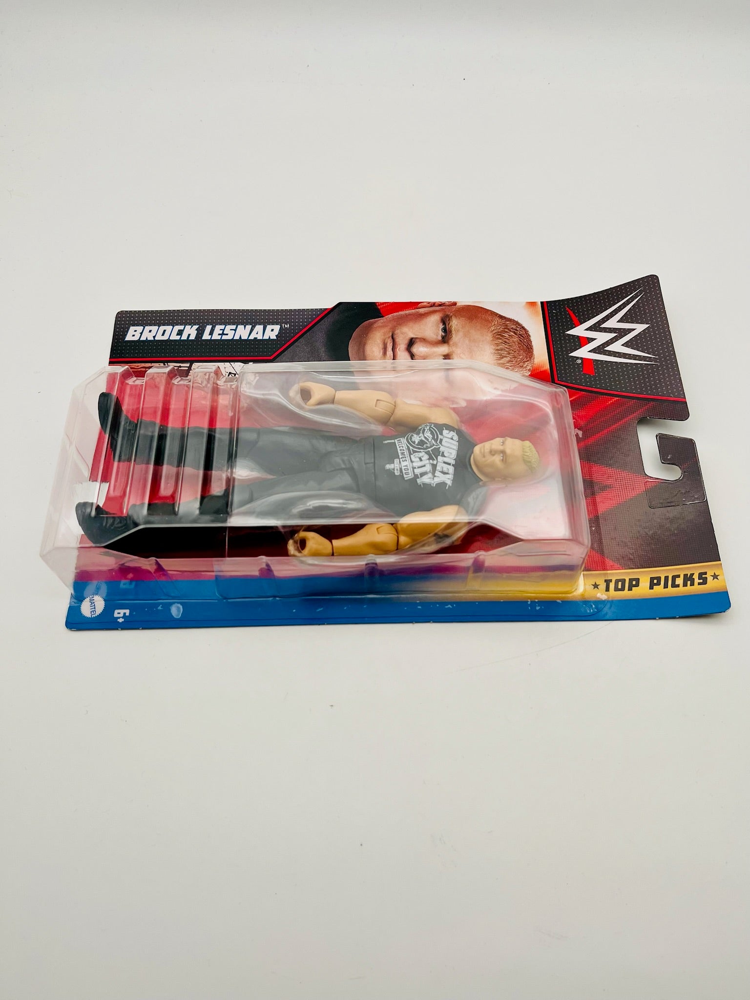 WWE Brock Lesnar Actionfigur CIB | Top Picks Serie