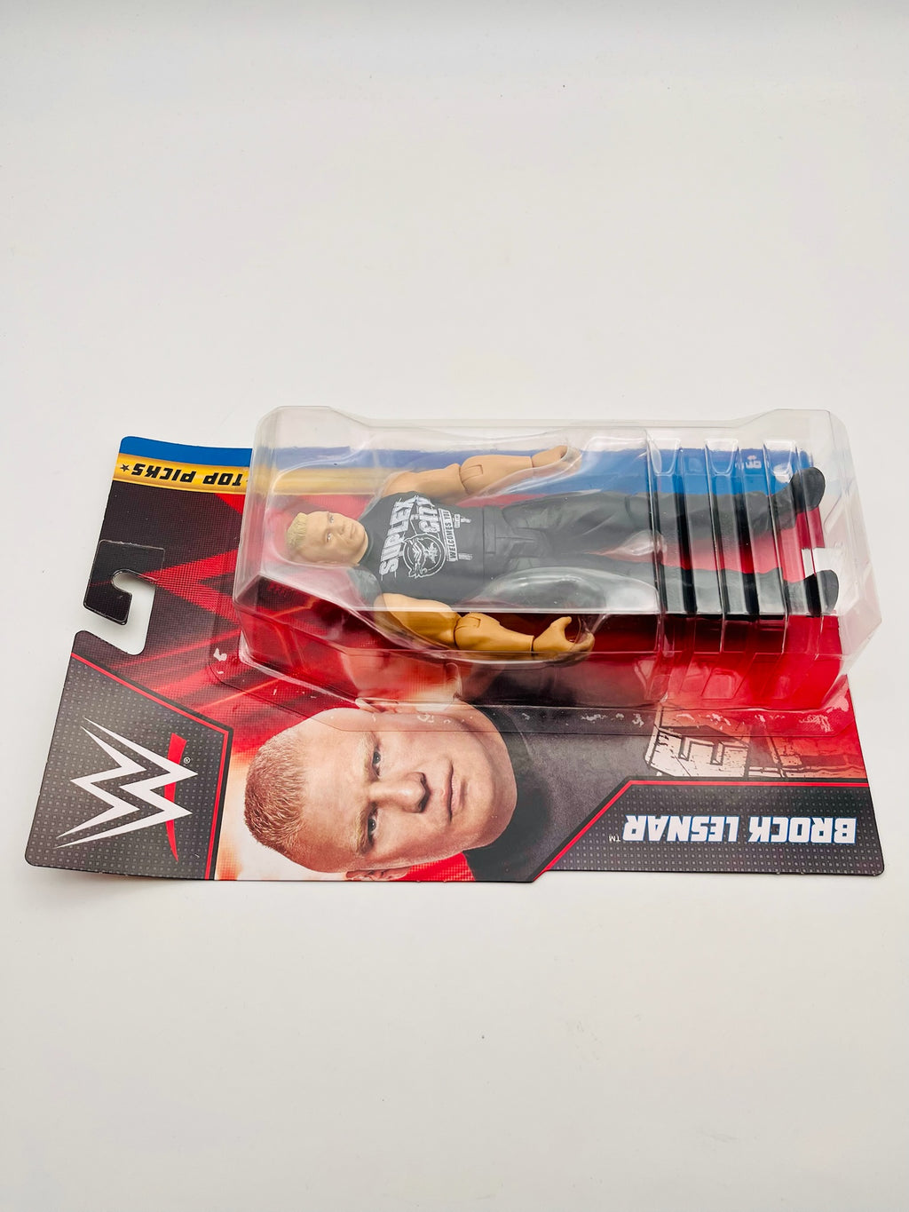 WWE Brock Lesnar Actionfigur CIB | Top Picks Serie