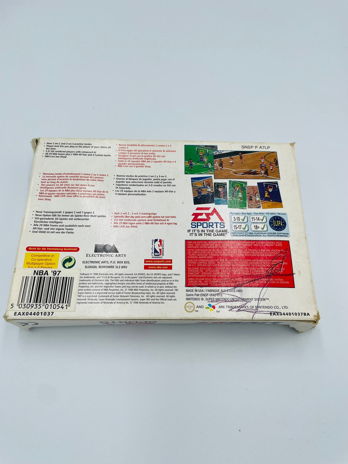 SNES | NBA Live 97 | OVP