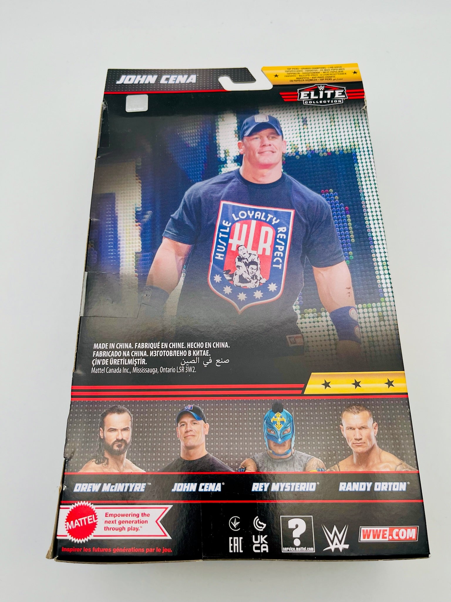 WWE Elite Collection John Cena CIB | Hustle Loyalty Respect