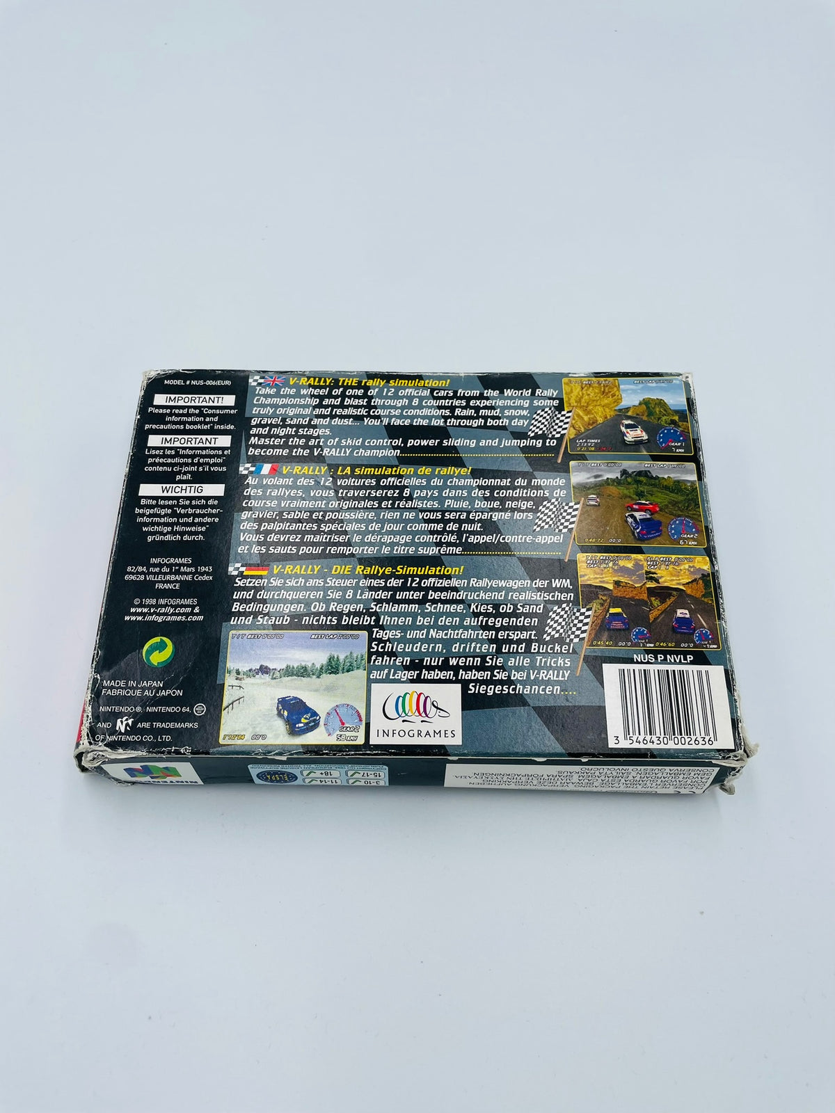 N64 | V-Rally Edition 99 | OVP