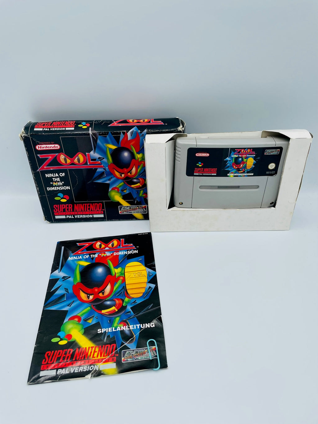 SNES | Zool: Ninja of the 'Nth' Dimension | OVP