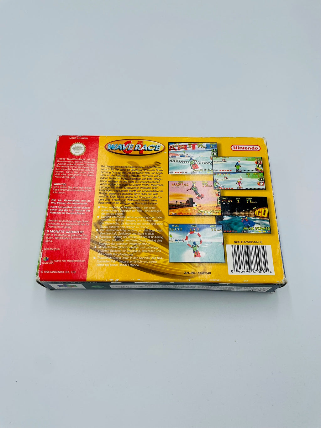 N64 | Wave Race 64 | OVP