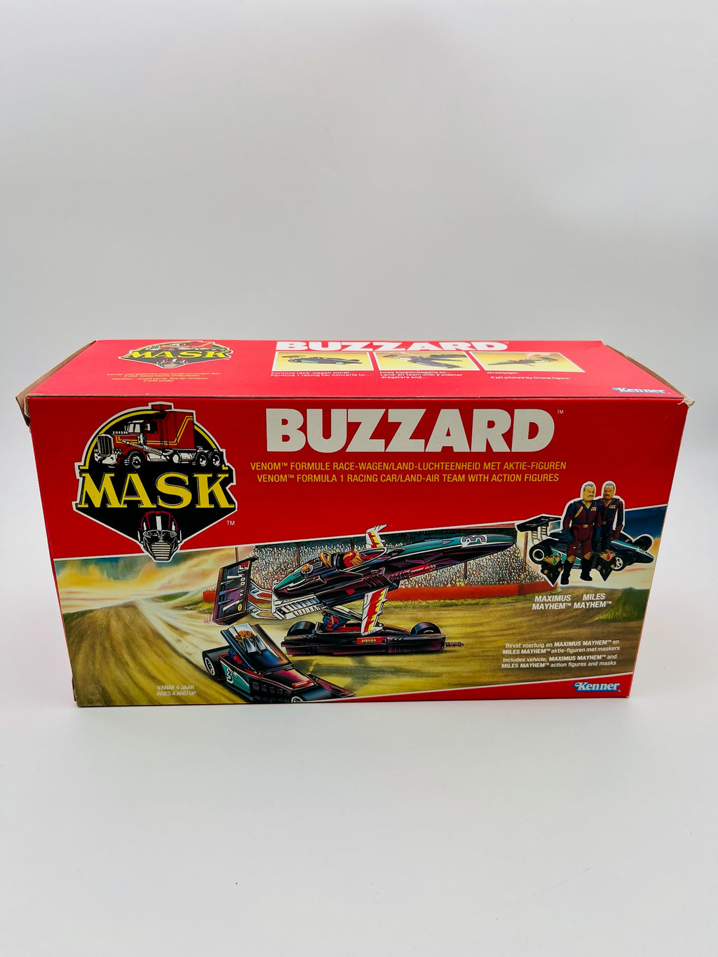 M.A.S.K. Buzzard Venom Formula 1 Rennwagen OVP | Kenner 1987