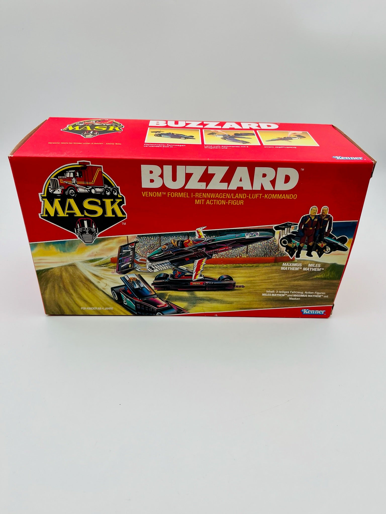 M.A.S.K. Buzzard Venom Formula 1 Rennwagen OVP | Kenner 1987