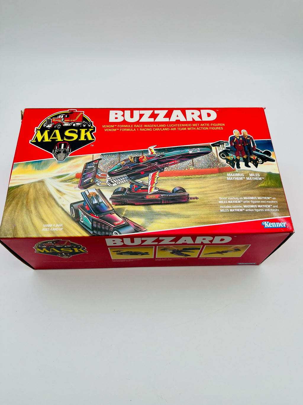 M.A.S.K. Buzzard Venom Formula 1 Rennwagen OVP | Kenner 1987