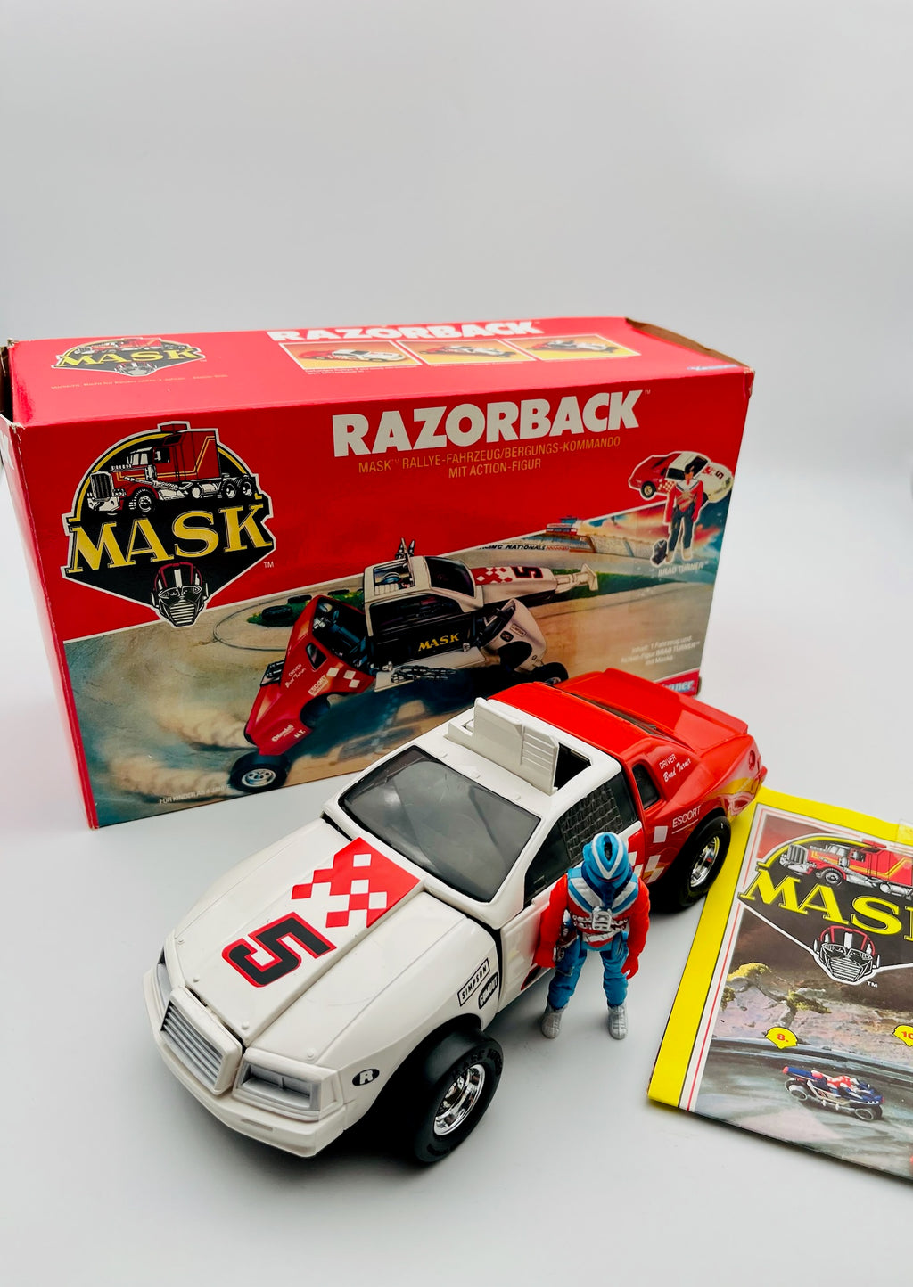 MASK Razorback Kenner 1987 OVP komplett | Rallye-Bergungskommando