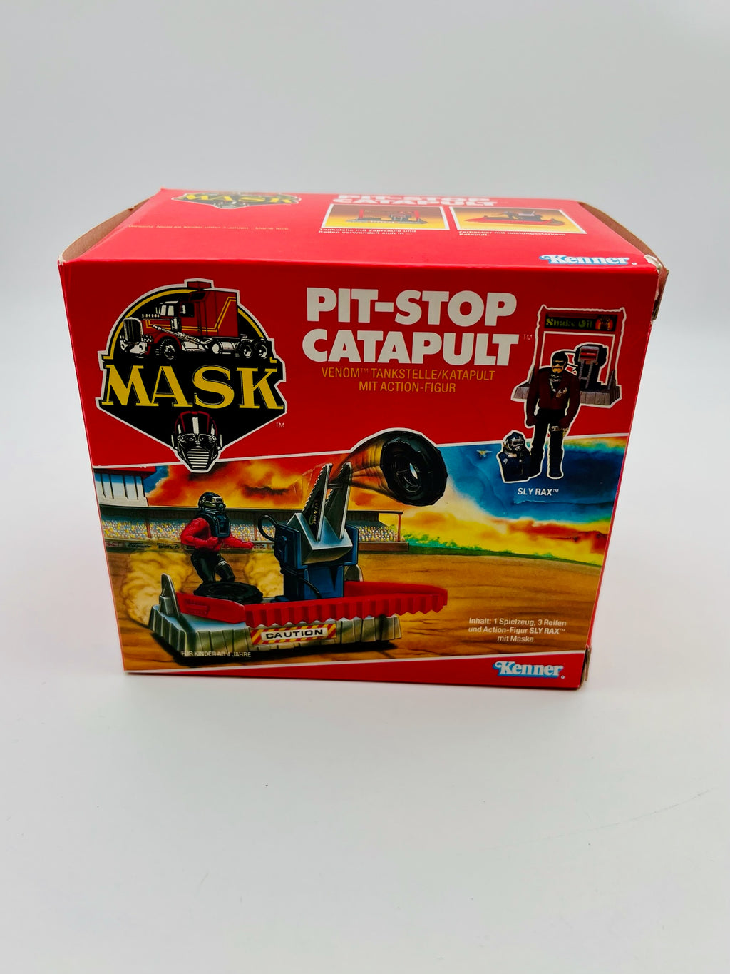 MASK Pit-Stop Catapult Kenner 1987 OVP | Sly Rax mit Anleitung