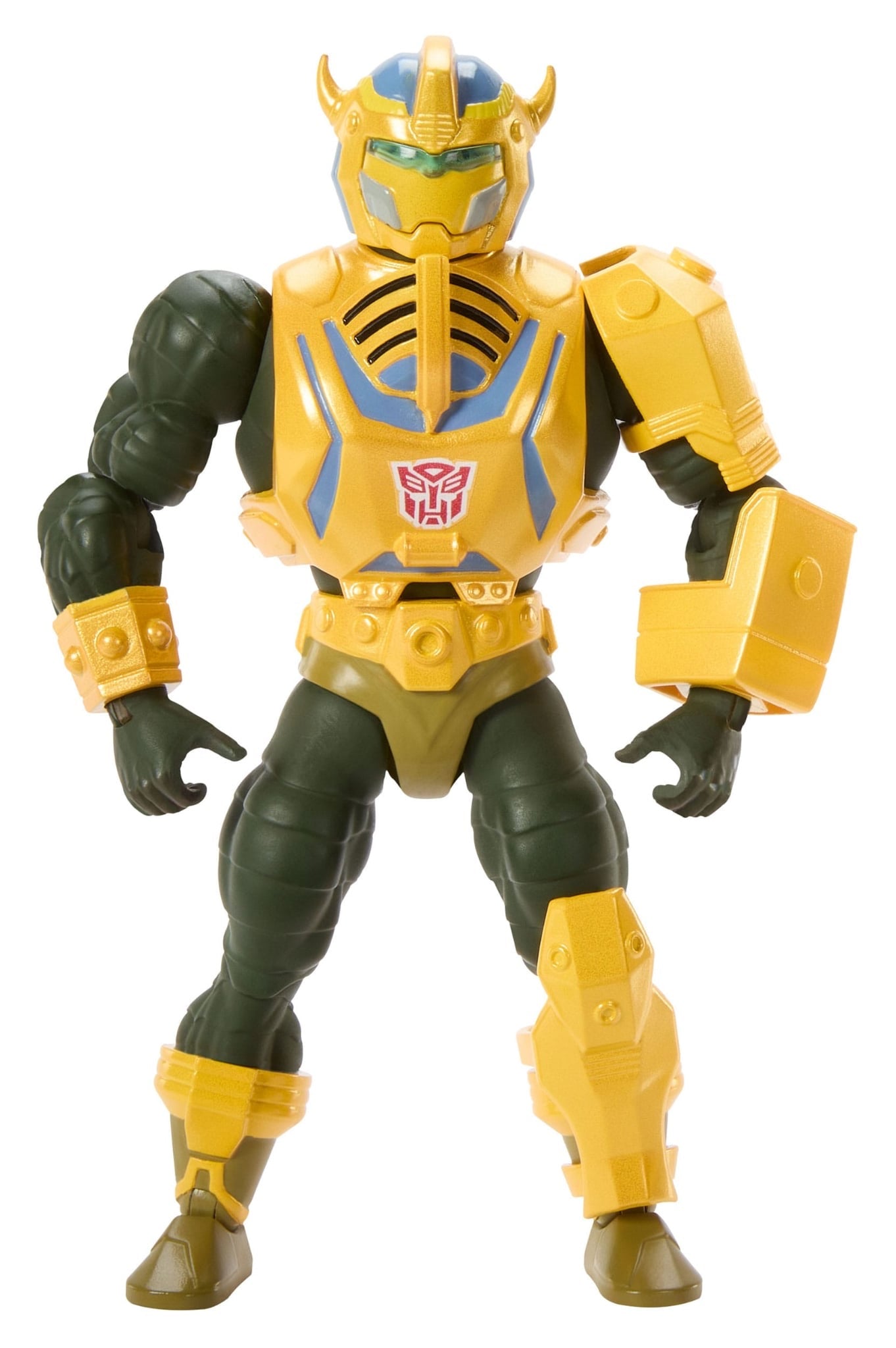 MOTU | MOTU x Transformers | Bumblebee Armor Man-At-Arms | OVP | Mattel